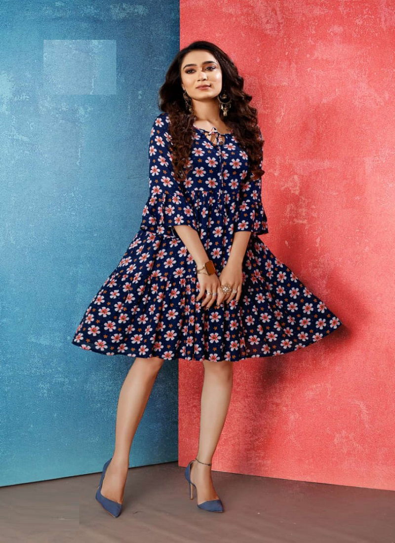 Dhaara By Deecee Short Printed Kurtis Catalog